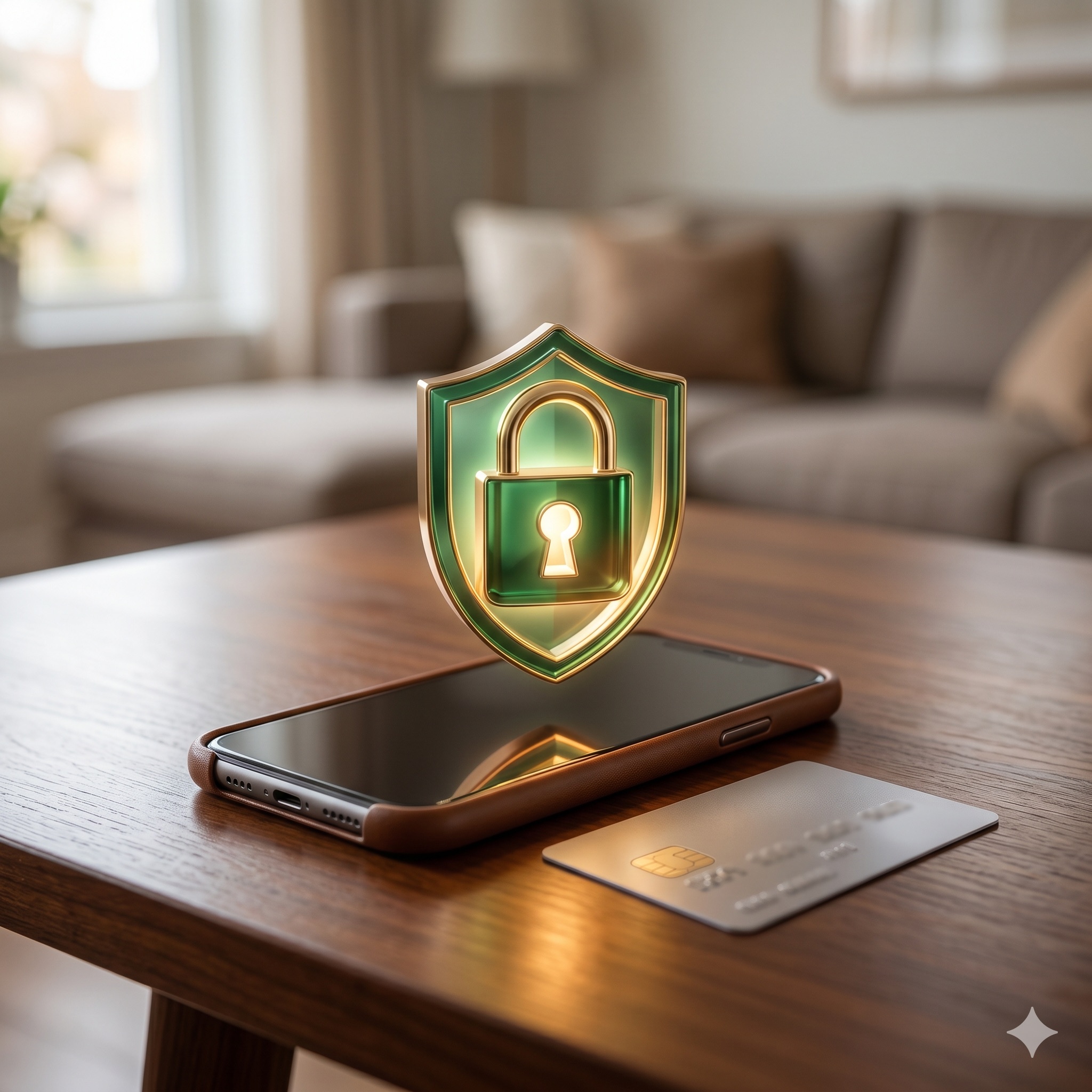 Secure payments — money goes to you